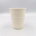 PLA Cornstarch Paper Cup For Hot Cold Drink